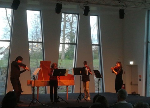 Markus Lein, Irina Barbulescu, Noé Gueli und Ulrike Speich